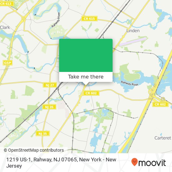 1219 US-1, Rahway, NJ 07065 map