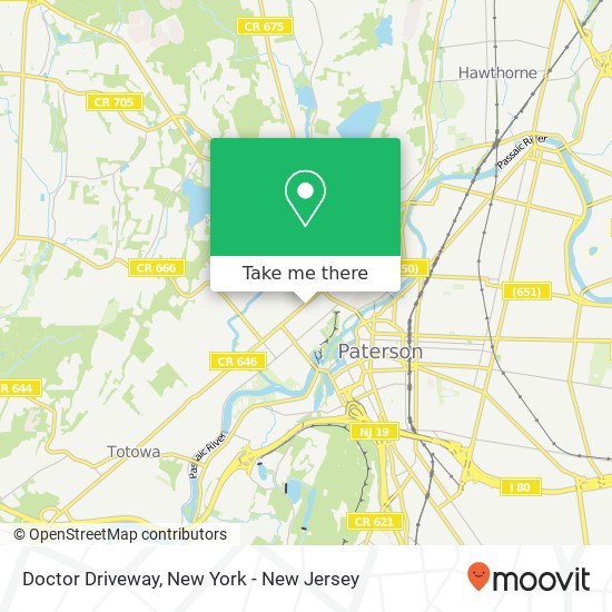 Mapa de Doctor Driveway