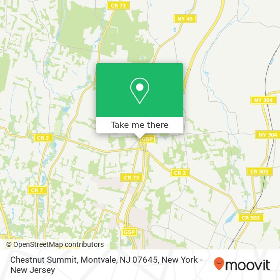 Chestnut Summit, Montvale, NJ 07645 map