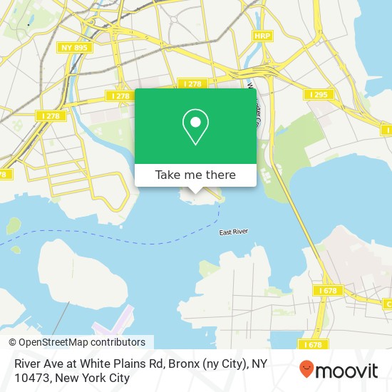 River Ave at White Plains Rd, Bronx (ny City), NY 10473 map