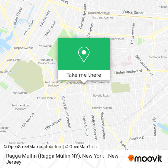Mapa de Ragga Muffin (Ragga Muffin NY)