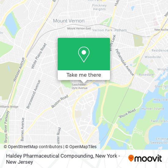 Mapa de Haldey Pharmaceutical Compounding