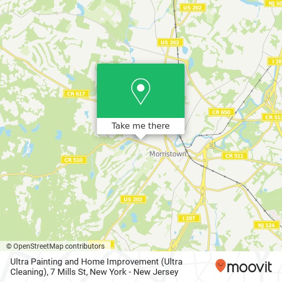 Mapa de Ultra Painting and Home Improvement (Ultra Cleaning), 7 Mills St