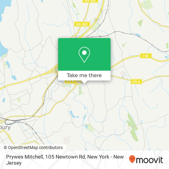 Mapa de Prywes Mitchell, 105 Newtown Rd