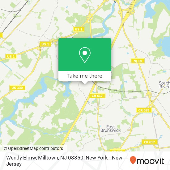 Wendy Elmw, Milltown, NJ 08850 map