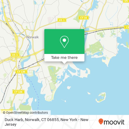 Duck Harb, Norwalk, CT 06855 map