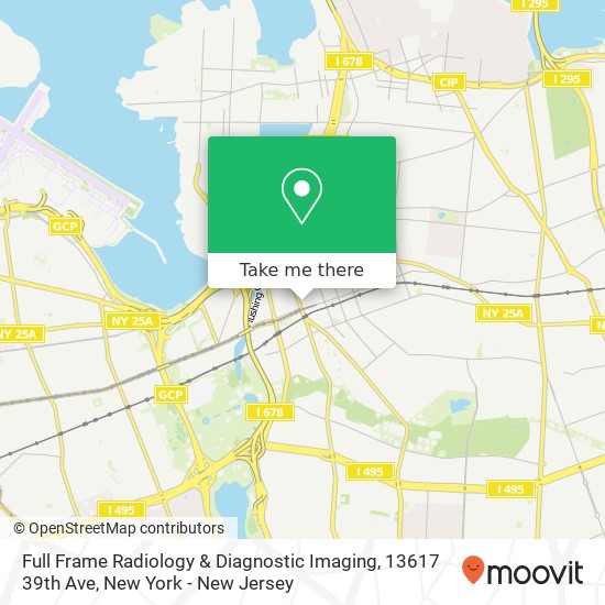 Mapa de Full Frame Radiology & Diagnostic Imaging, 13617 39th Ave
