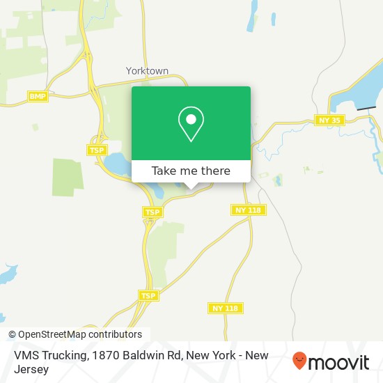 VMS Trucking, 1870 Baldwin Rd map