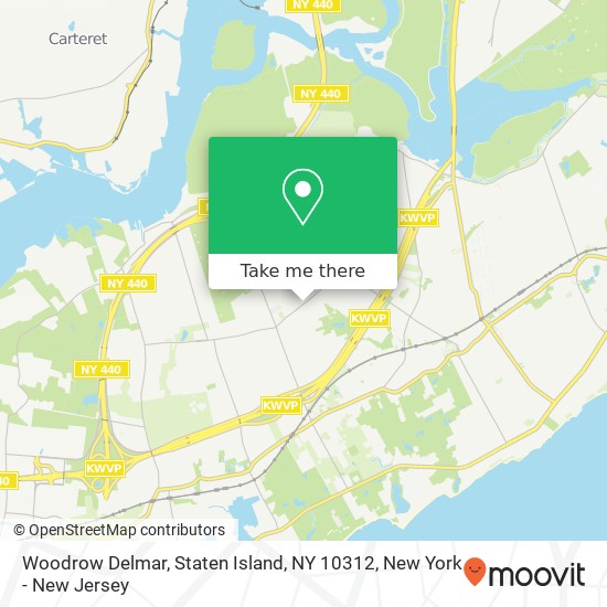 Woodrow Delmar, Staten Island, NY 10312 map