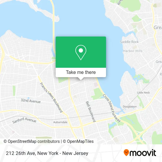 212 26th Ave map