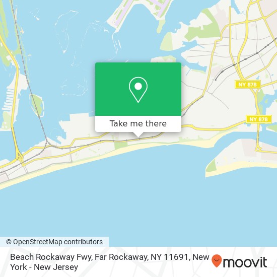 Beach Rockaway Fwy, Far Rockaway, NY 11691 map