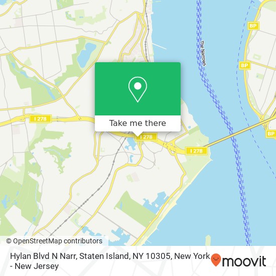 Hylan Blvd N Narr, Staten Island, NY 10305 map