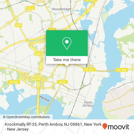 Krockmally RT-35, Perth Amboy, NJ 08861 map