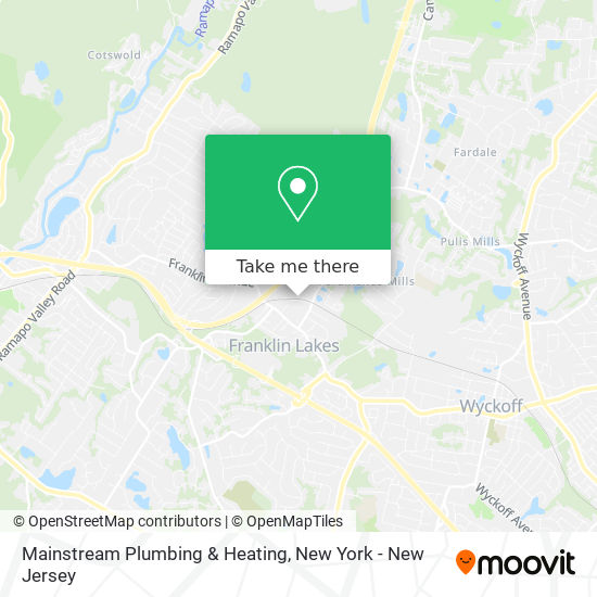 Mapa de Mainstream Plumbing & Heating