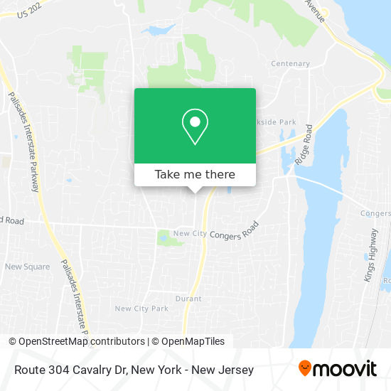 Mapa de Route 304 Cavalry Dr