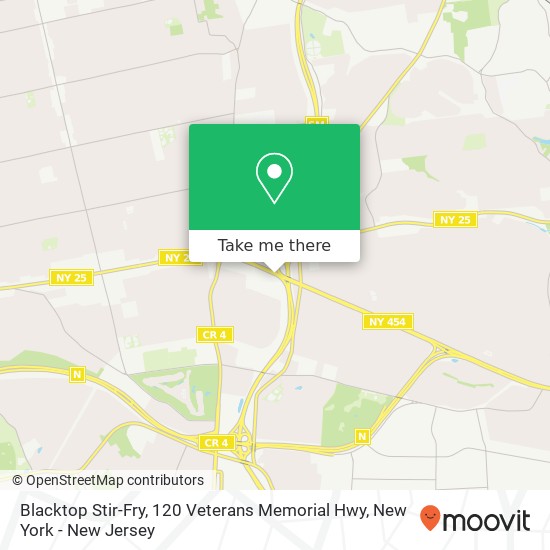 Mapa de Blacktop Stir-Fry, 120 Veterans Memorial Hwy