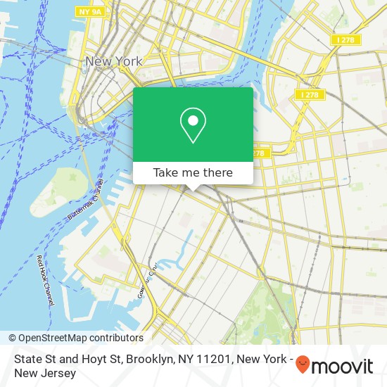 State St and Hoyt St, Brooklyn, NY 11201 map