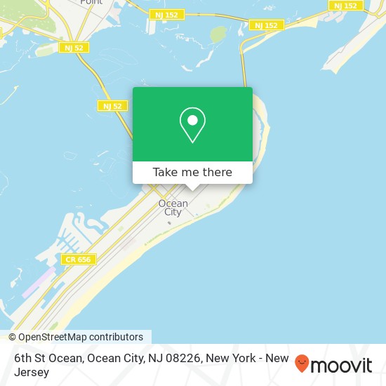 6th St Ocean, Ocean City, NJ 08226 map