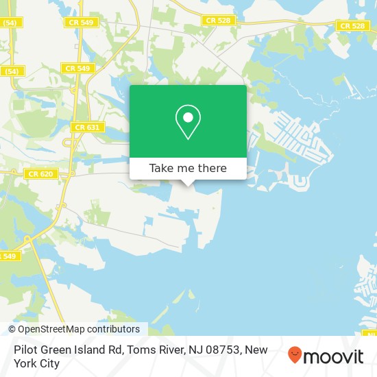 Pilot Green Island Rd, Toms River, NJ 08753 map
