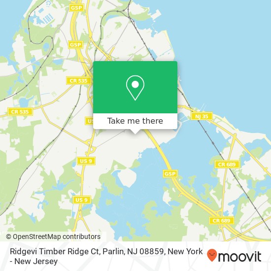 Ridgevi Timber Ridge Ct, Parlin, NJ 08859 map