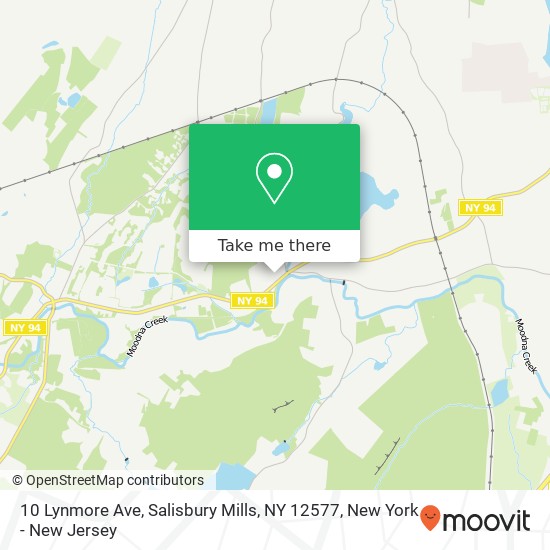 10 Lynmore Ave, Salisbury Mills, NY 12577 map