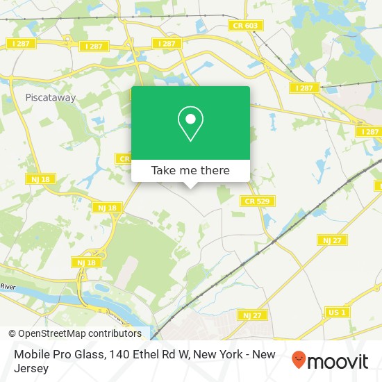 Mapa de Mobile Pro Glass, 140 Ethel Rd W