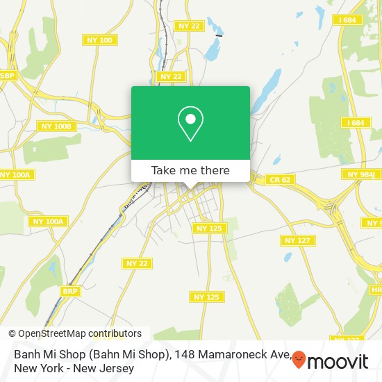 Banh Mi Shop (Bahn Mi Shop), 148 Mamaroneck Ave map