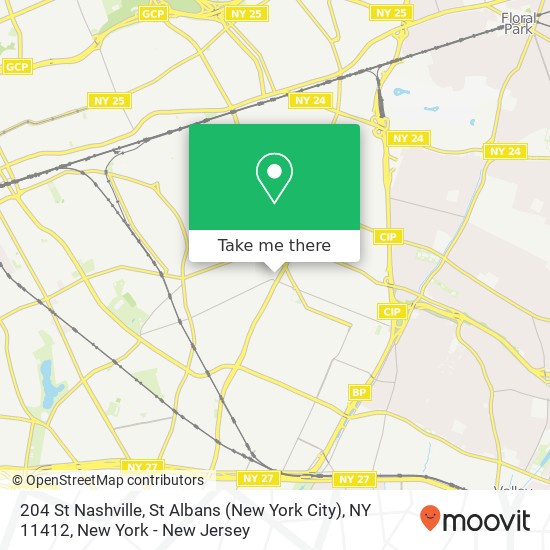 204 St Nashville, St Albans (New York City), NY 11412 map
