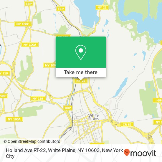 Mapa de Holland Ave RT-22, White Plains, NY 10603