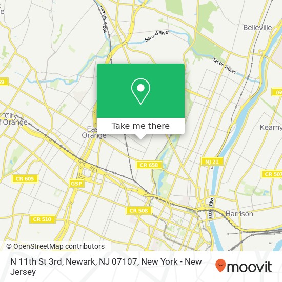 N 11th St 3rd, Newark, NJ 07107 map