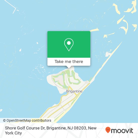 Shore Golf Course Dr, Brigantine, NJ 08203 map