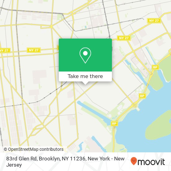 83rd Glen Rd, Brooklyn, NY 11236 map