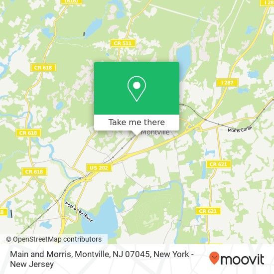 Main and Morris, Montville, NJ 07045 map