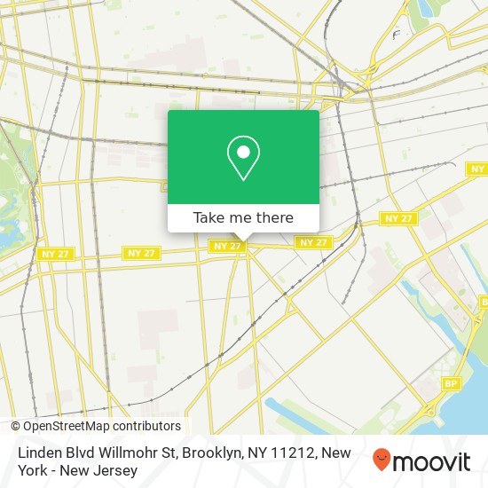 Linden Blvd Willmohr St, Brooklyn, NY 11212 map