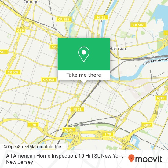 All American Home Inspection, 10 Hill St map