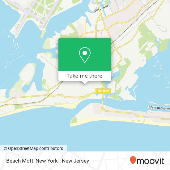 Beach Mott map