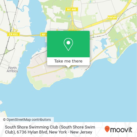 South Shore Swimming Club (South Shore Swim Club), 6736 Hylan Blvd map