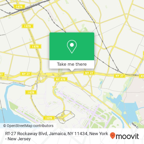 RT-27 Rockaway Blvd, Jamaica, NY 11434 map