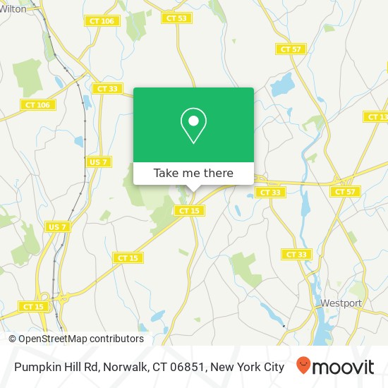 Pumpkin Hill Rd, Norwalk, CT 06851 map