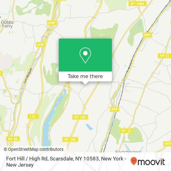 Fort Hill / High Rd, Scarsdale, NY 10583 map