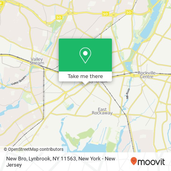 New Bro, Lynbrook, NY 11563 map