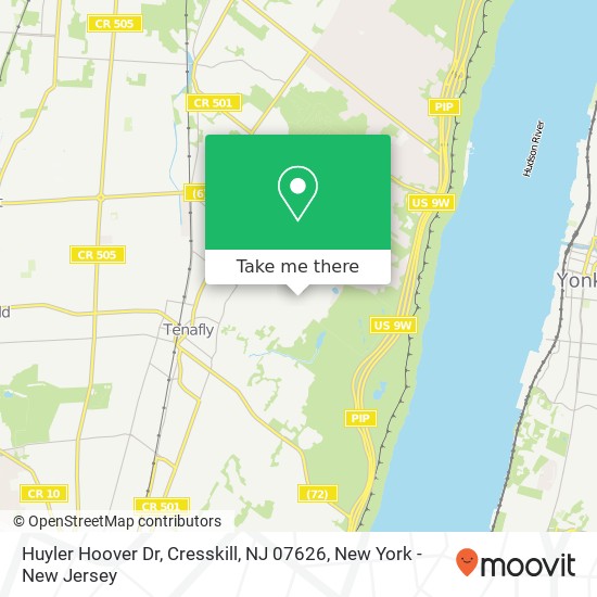 Huyler Hoover Dr, Cresskill, NJ 07626 map