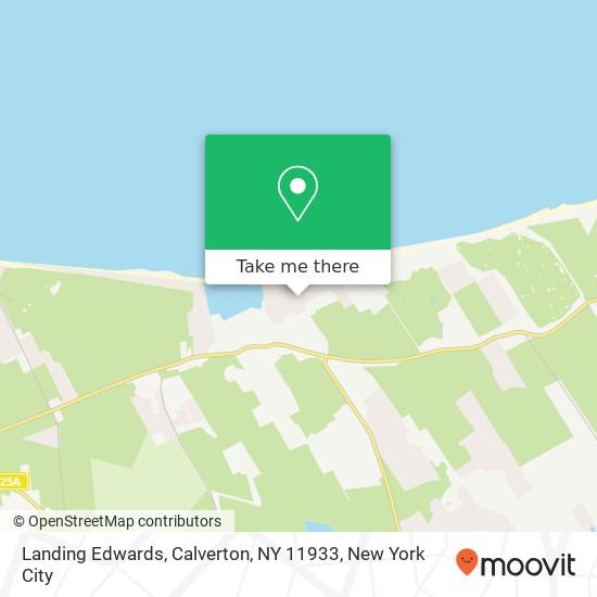 Mapa de Landing Edwards, Calverton, NY 11933