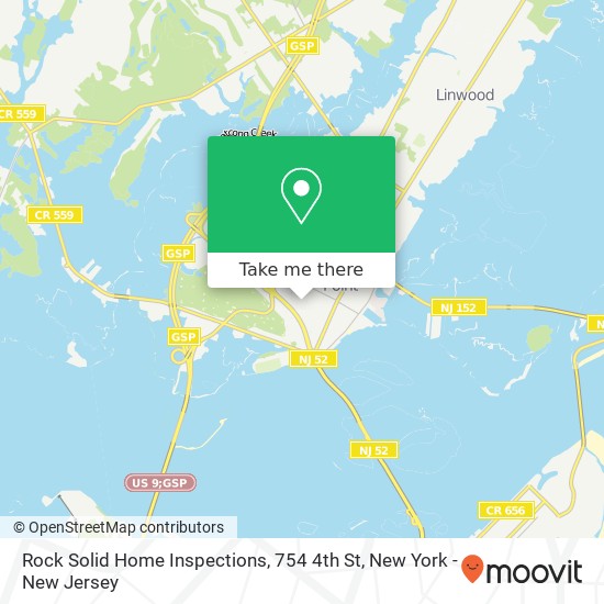 Mapa de Rock Solid Home Inspections, 754 4th St