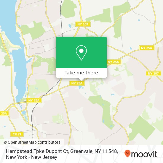 Hempstead Tpke Dupont Ct, Greenvale, NY 11548 map