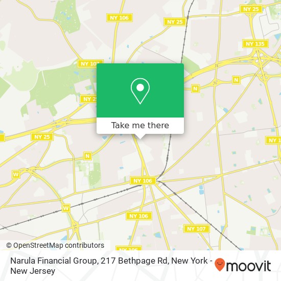 Narula Financial Group, 217 Bethpage Rd map