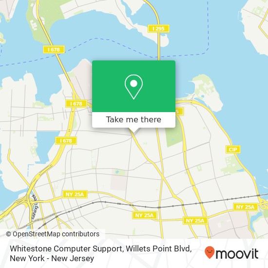 Whitestone Computer Support, Willets Point Blvd map