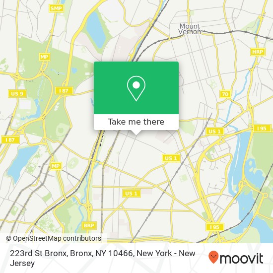 223rd St Bronx, Bronx, NY 10466 map
