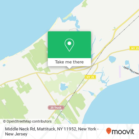 Middle Neck Rd, Mattituck, NY 11952 map