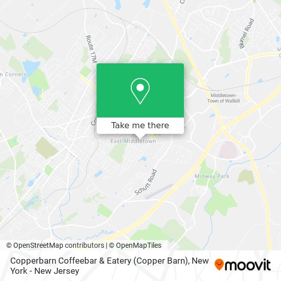 Copperbarn Coffeebar & Eatery (Copper Barn) map